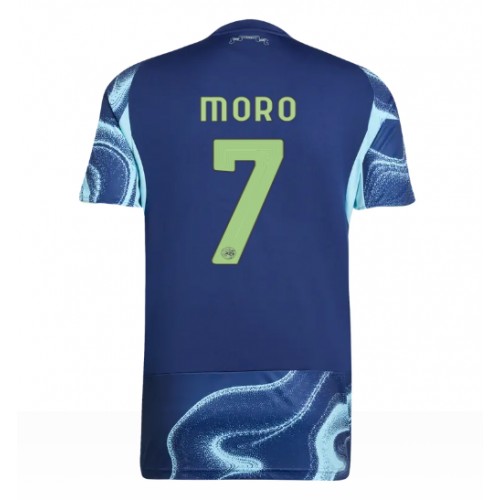 Ajax Raul Moro #7 Seconda Maglia 2025-26 Manica Corta Ajax Raul Moro #7 Seconda Maglia 2025-26 Manica Corta